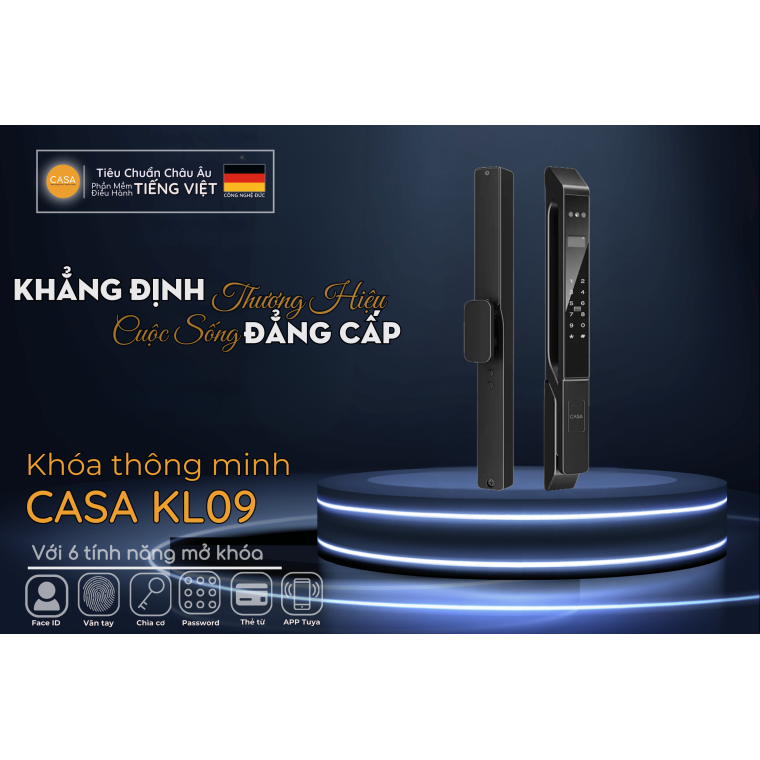 Khóa thông minh - Công Ty TNHH 1 TV NK TMDV Thiết Bị Thông Minh CASA